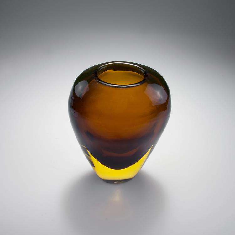 Bild 1 zu Objekt, Vase 'Sommerso', um 1955, Flavio Poli, Seguso Vetri D'Arte, Murano, 128C 763