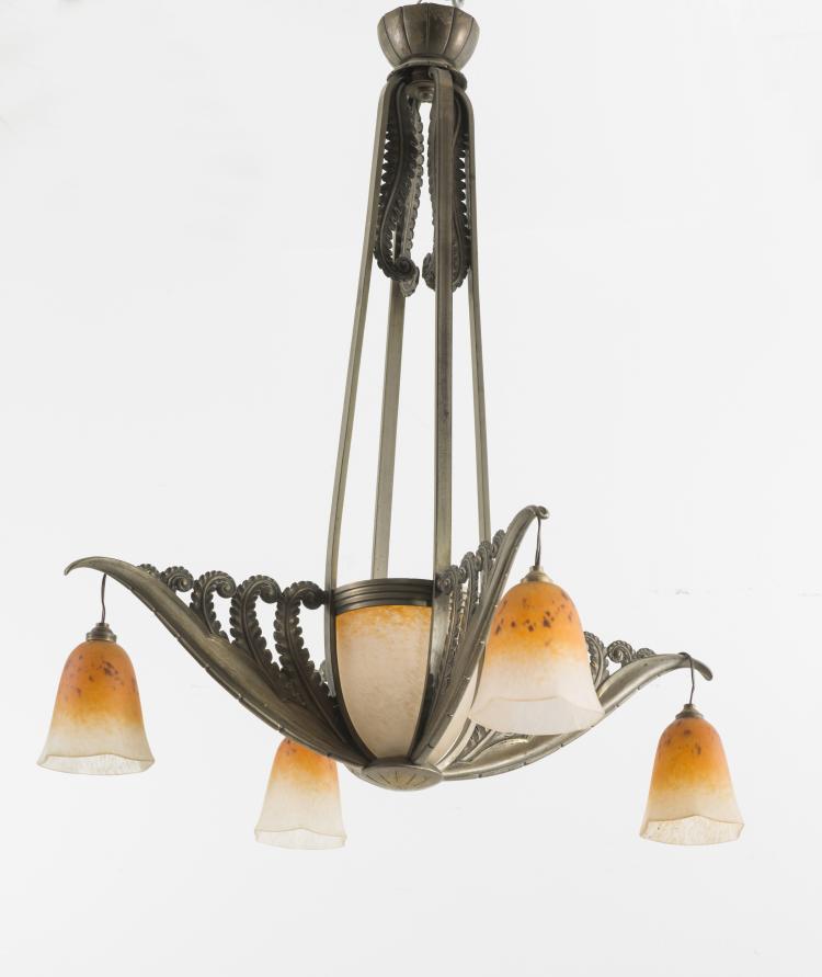 Bild 1 zu Objekt, Deckenleuchte, um 1925, Schneider, Epinay-sur-Seine, 126 256