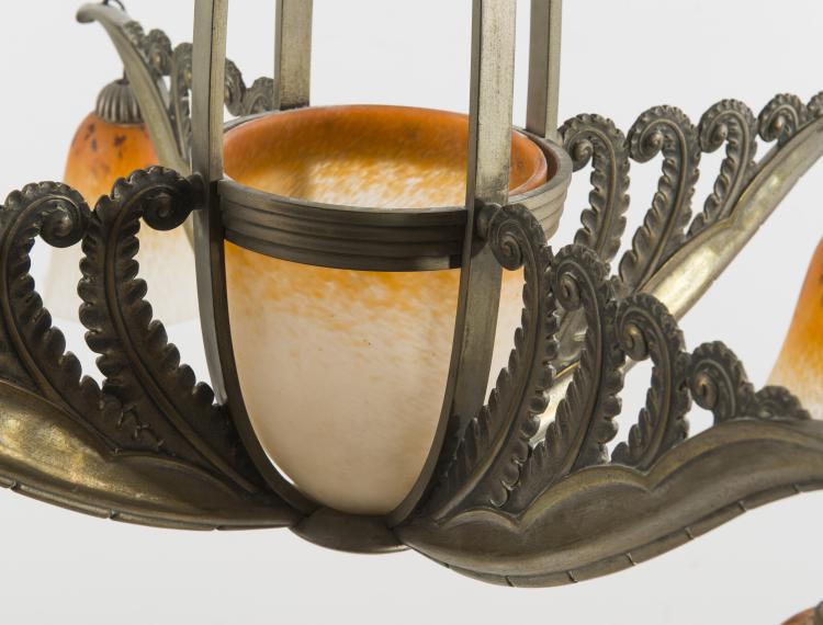 Bild 3 zu Objekt, Deckenleuchte, um 1925, Schneider, Epinay-sur-Seine, 126 256