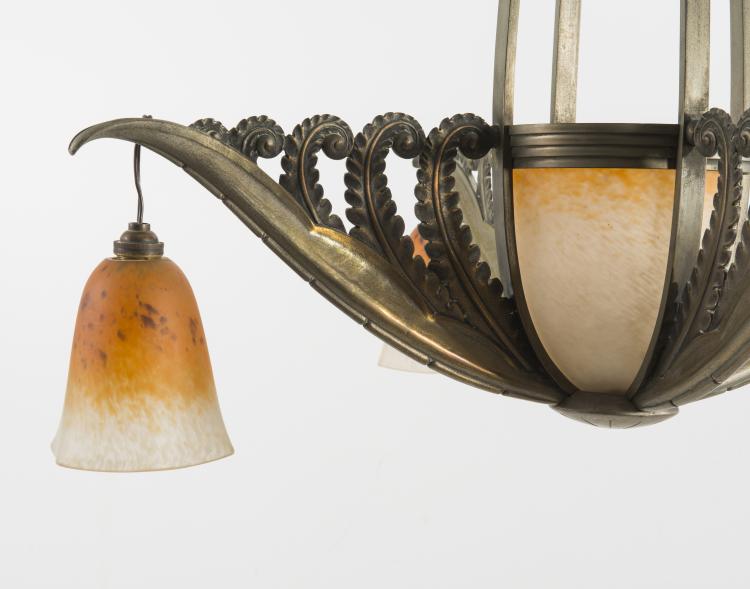 Bild 5 zu Objekt, Deckenleuchte, um 1925, Schneider, Epinay-sur-Seine, 126 256