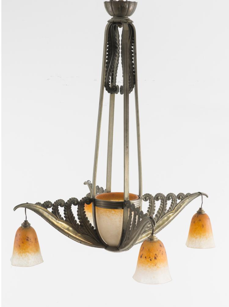 Bild 7 zu Objekt, Deckenleuchte, um 1925, Schneider, Epinay-sur-Seine, 126 256