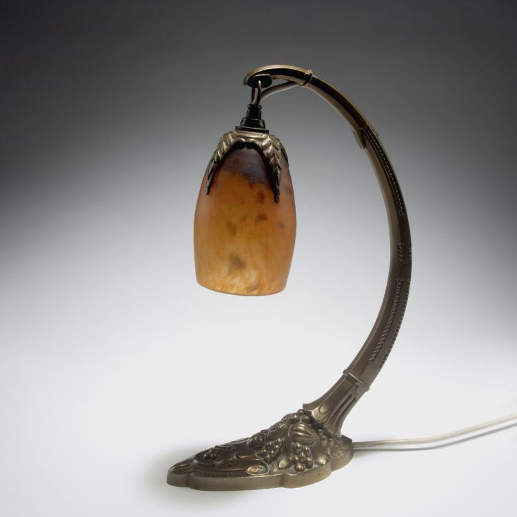 Hauptbild zu Objekt, Tischleuchte, um 1925, Daum Fr&egrave;res, Nancy; Ranc, Charles, 126 111
