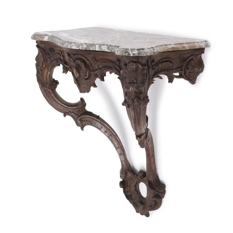 Hauptbild zu Objekt, Konsole, um 1750, Frankreich, 132B 563