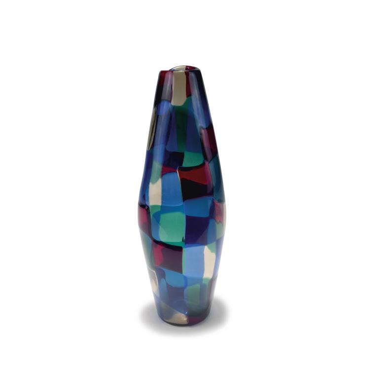 Bild 2 zu Objekt, Vase 'Pezzato', 1951, Fulvio Bianconi, Venini & C., Murano, 128C 659