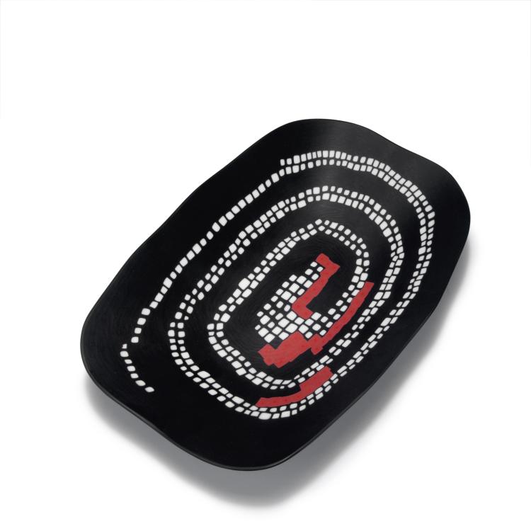 Hauptbild zu Objekt, Schale 'Murrina del serpente', 1940/2002, Carlo Scarpa, Venini & C., Murano, 128C 697