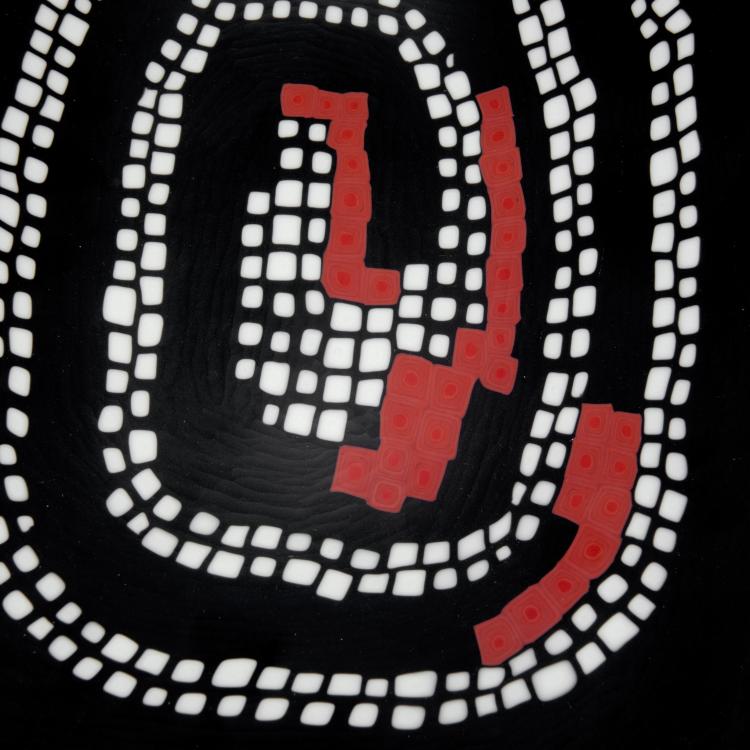 Bild 2 zu Objekt, Schale 'Murrina del serpente', 1940/2002, Carlo Scarpa, Venini & C., Murano, 128C 697