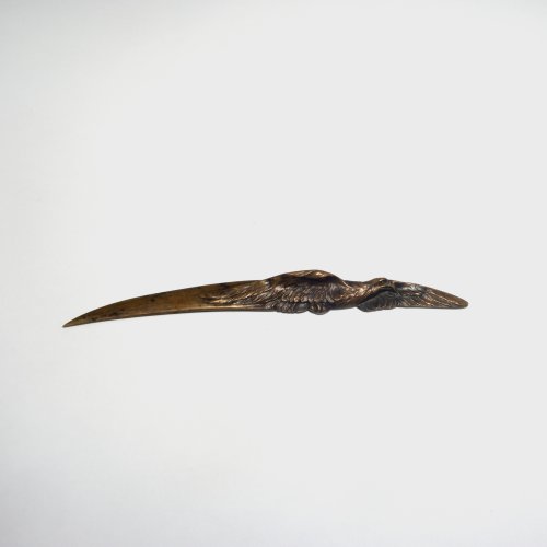 Papiermesser mit Adler, um 1900