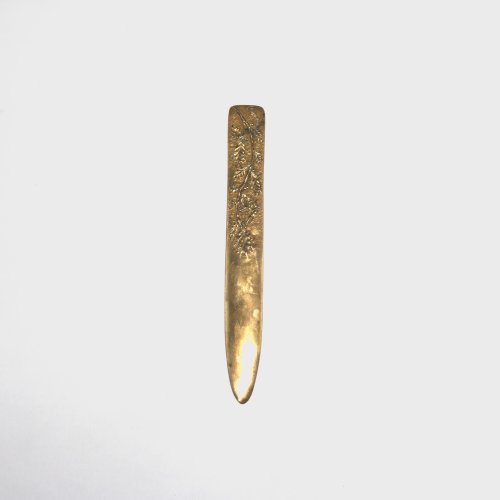 Papiermesser mit Ilex, um 1910