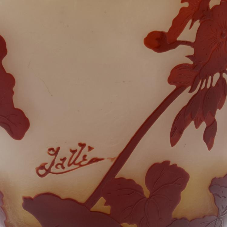 Bild 2 zu Objekt, Vase 'G&eacute;raniums', 1906-14, Gall&eacute;, Emile, Nancy, 126 164