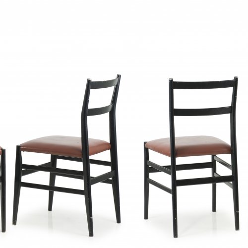 Six 'Leggera' chairs, 1949/50