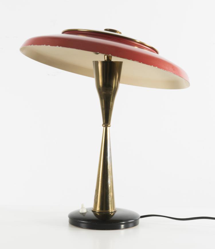 Bild 1 zu Objekt, Tischleuchte, um 1959, Oscar Torlasco, Lumi, Rom, 127A 98