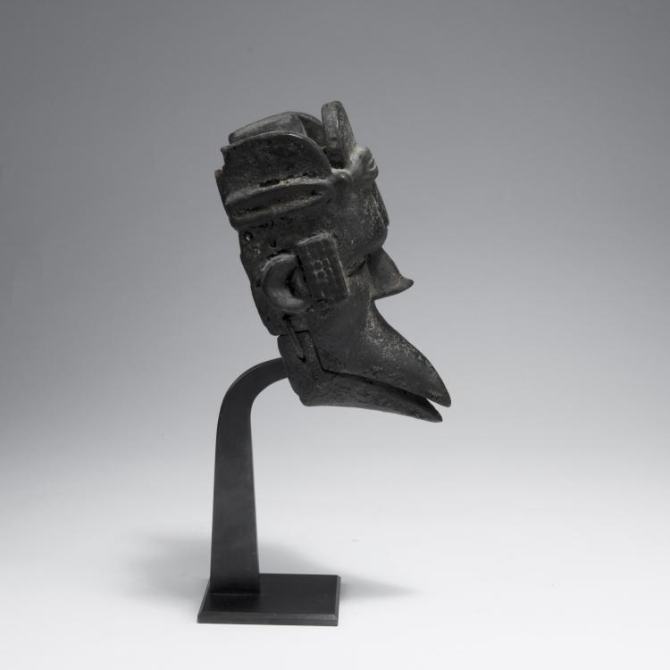 Bild 2 zu Objekt, Zoomorphe Klappkiefer-Maske , Nigeria, 127C 756
