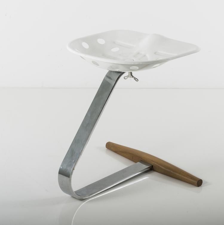 Bild 1 zu Objekt, Hocker 'Mezzadro', 1957, Achille Castiglioni, Zanotta, Nova Milanese, 127A 82