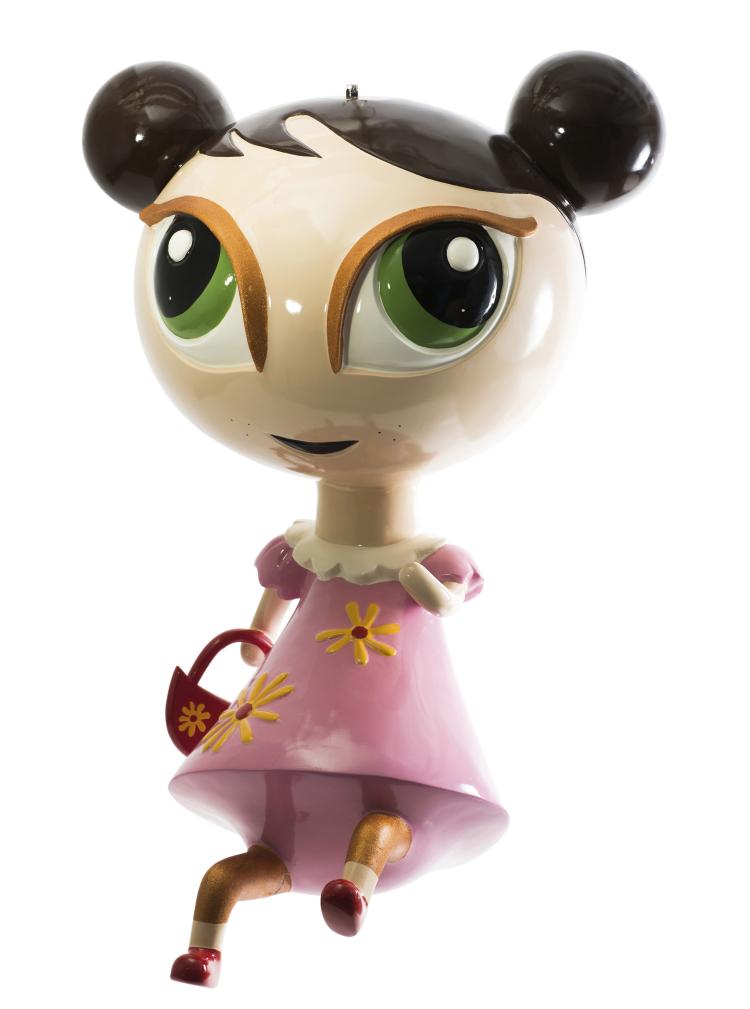 Hauptbild zu Objekt, 'Manga' figurine, 1980s, Japan (zugeschrieben), 127B 560