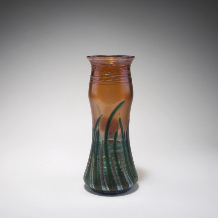 Bild 1 zu Objekt, 'Ph&auml;nomen' vase with sunset, model for the Paris World Fair 1900, Franz Hofst&ouml;tter, L&ouml;tz Wwe., Klosterm&uuml;hle, 126 306