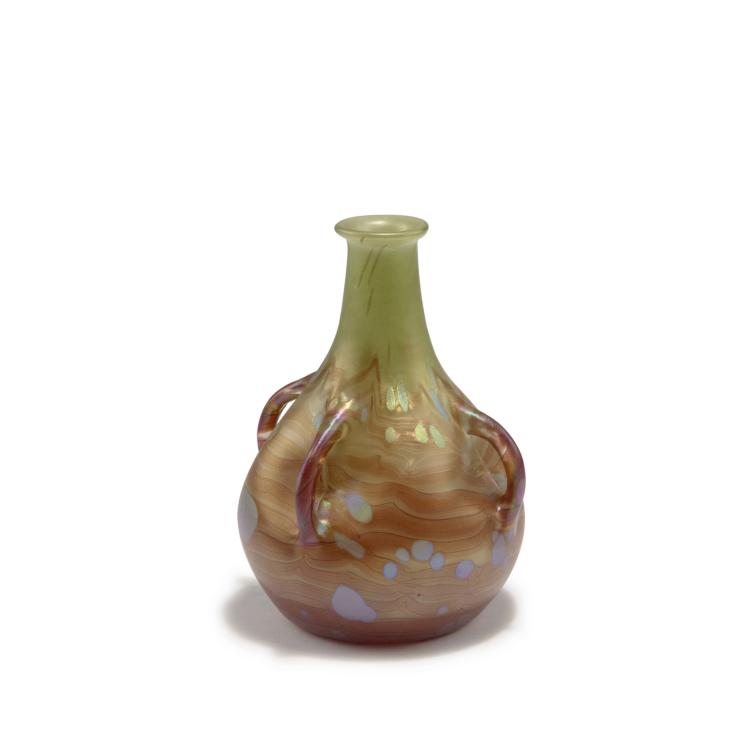 Hauptbild zu Objekt, Cytisus-Vase mit vier Henkeln, 1902, L&ouml;tz Wwe., Klosterm&uuml;hle, 126 332