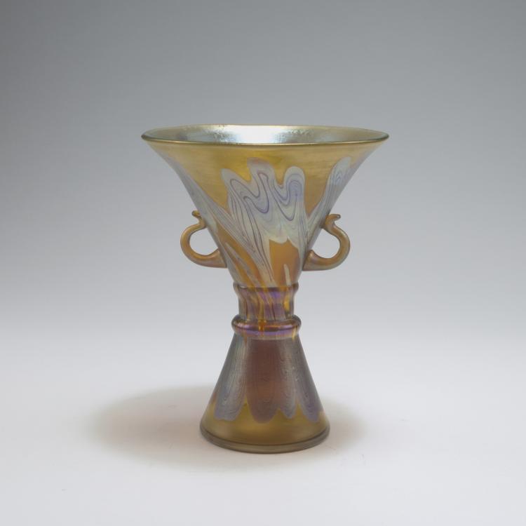 Hauptbild zu Objekt, Ph&auml;nomen-Vase mit Spaun-Signatur, 1900, L&ouml;tz Wwe., Klosterm&uuml;hle, 126 314