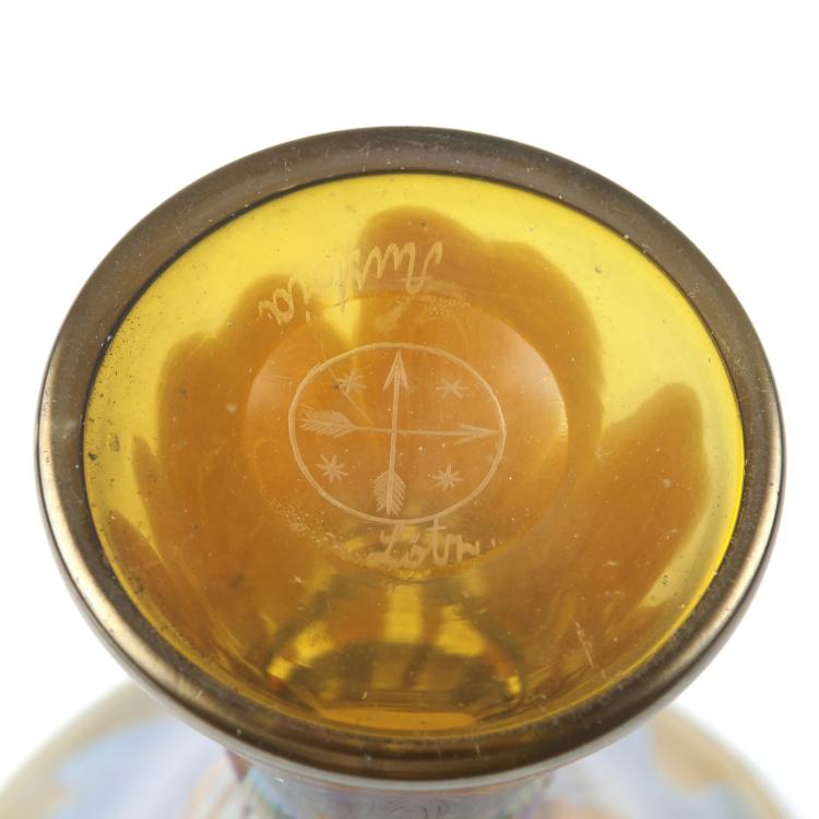 Bild 3 zu Objekt, Ph&auml;nomen-Vase mit Spaun-Signatur, 1900, L&ouml;tz Wwe., Klosterm&uuml;hle, 126 314