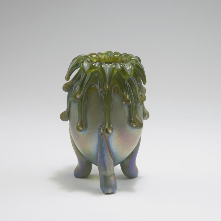 Hauptbild zu Objekt, 'Vulkan'-Vase, 1902, Kralik, Wilhelm, Sohn, Eleonorenhain, 126 344