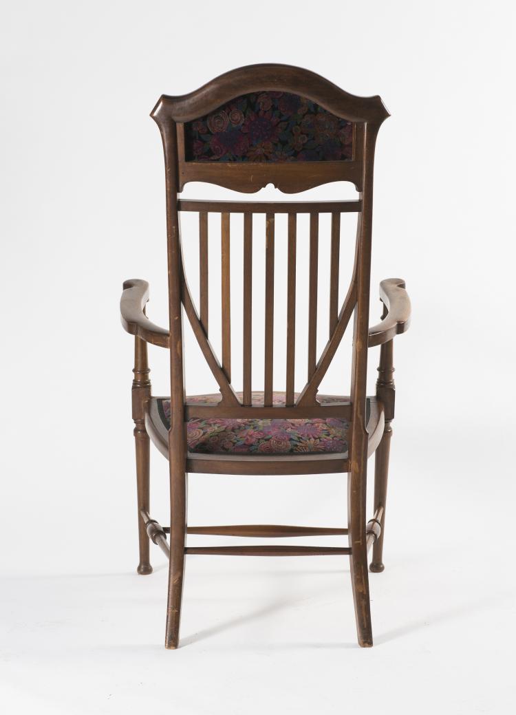 Bild 3 zu Objekt, Armlehnstuhl, um 1905, &Ouml;sterreich, 126 636