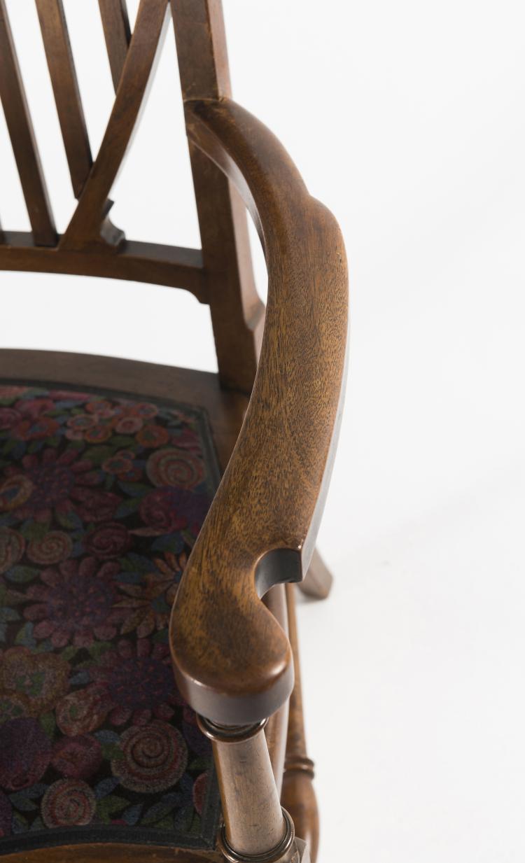 Bild 5 zu Objekt, Armlehnstuhl, um 1905, &Ouml;sterreich, 126 636