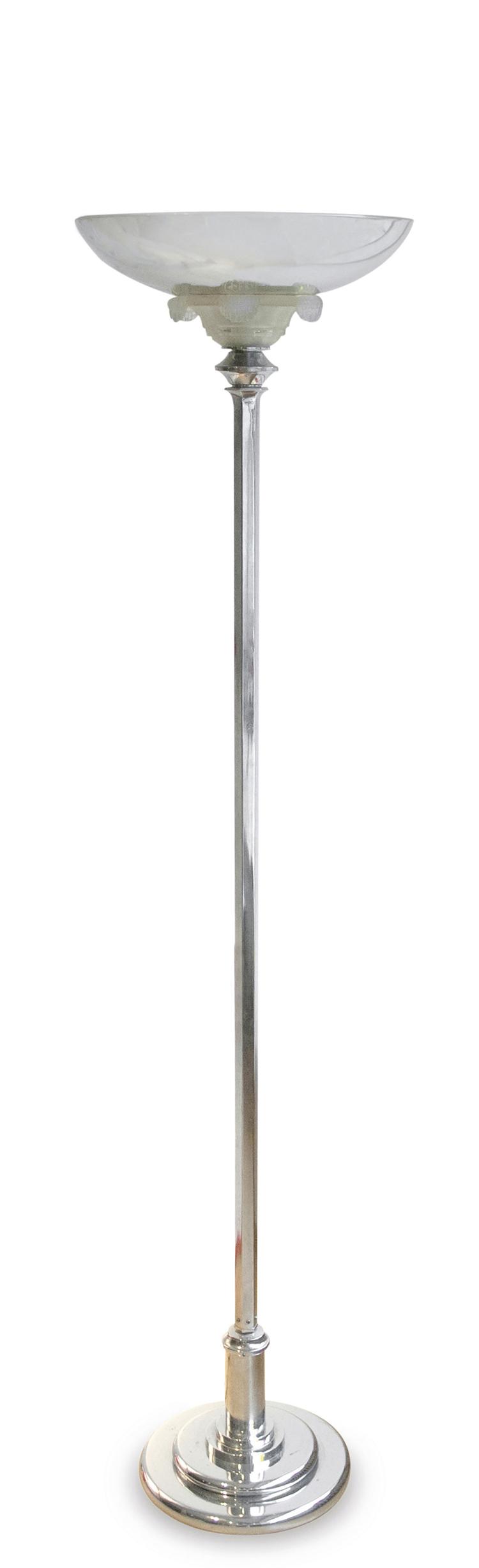 Hauptbild zu Objekt, Stehleuchte, um 1930, Petitot, Paris, 126 609