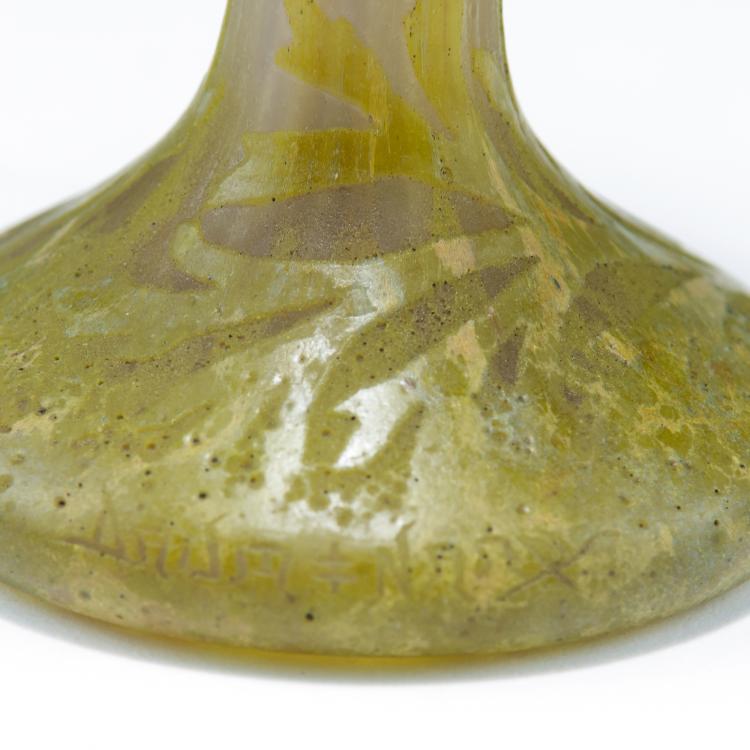 Bild 4 zu Objekt, Vase 'Eschscholzia', um 1900, Daum Fr&egrave;res, Nancy, 126 33