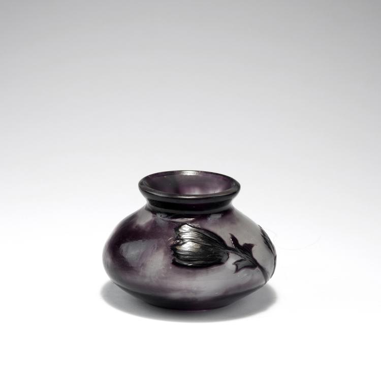 Bild 1 zu Objekt, Vase 'An&eacute;mones', um 1900, Muller, Henri, Croismare, 126 235