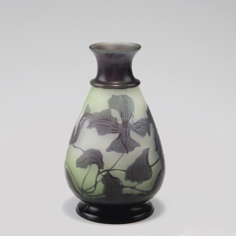 Hauptbild zu Objekt, Vase 'Cl&eacute;matites', 1906-14, Gall&eacute;, Emile, Nancy, 126 169