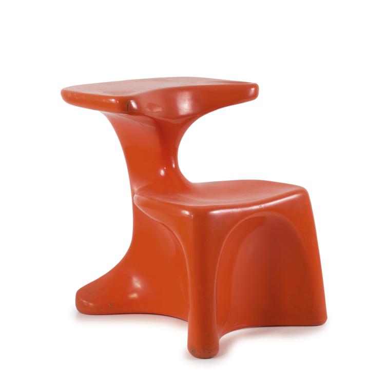 Hauptbild zu Objekt, 'Colani' seat, 1971/72, Luigi Colani, Top System; L&uuml;bke, Burkhard, Bielefeld, 127B 553