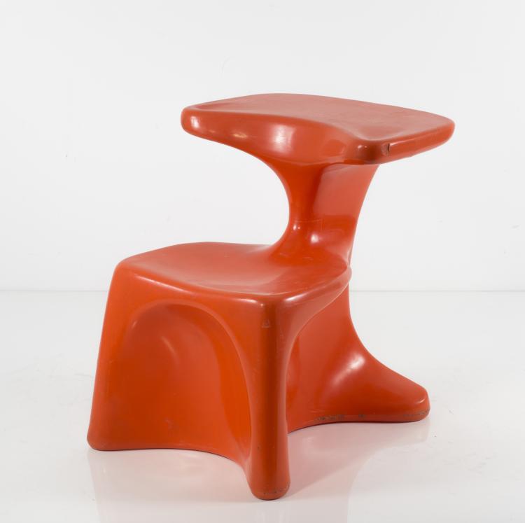 Bild 2 zu Objekt, 'Colani' seat, 1971/72, Luigi Colani, Top System; L&uuml;bke, Burkhard, Bielefeld, 127B 553