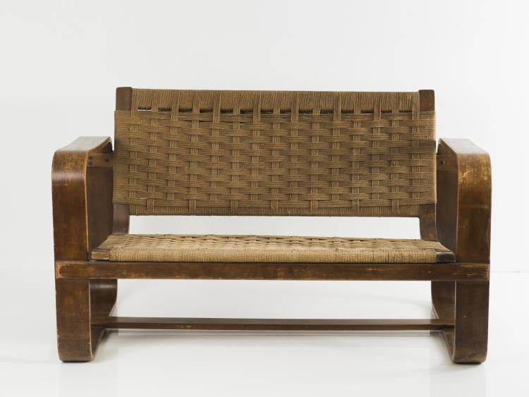 Bild 1 zu Objekt, Zweiersofa 'Bocconi', um 1939, Giuseppe Pagano Pogatschnig, Maggioni, Gino, Varedo, 127A 11