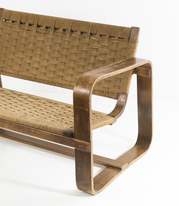 Bild 3 zu Objekt, Zweiersofa 'Bocconi', um 1939, Giuseppe Pagano Pogatschnig, Maggioni, Gino, Varedo, 127A 11