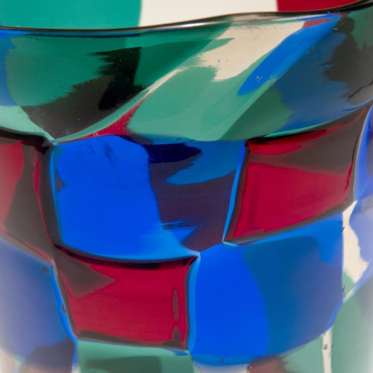 Bild 3 zu Objekt, Vase 'Pezzato', 1951, Fulvio Bianconi, Venini & C., Murano, 128C 660