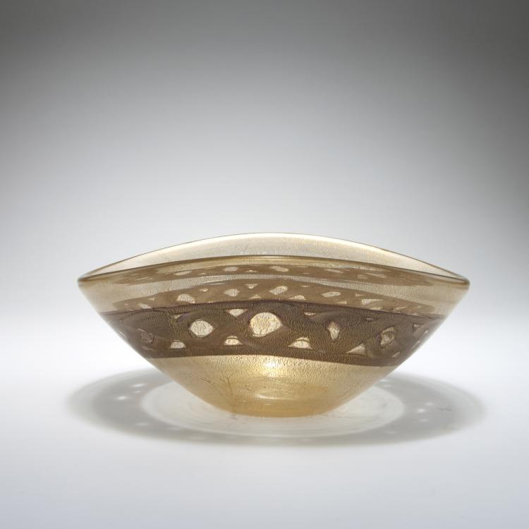 Bild 1 zu Objekt, Schale, 1955-60, Ercole Barovier, Barovier & Toso, Murano, 128C 726