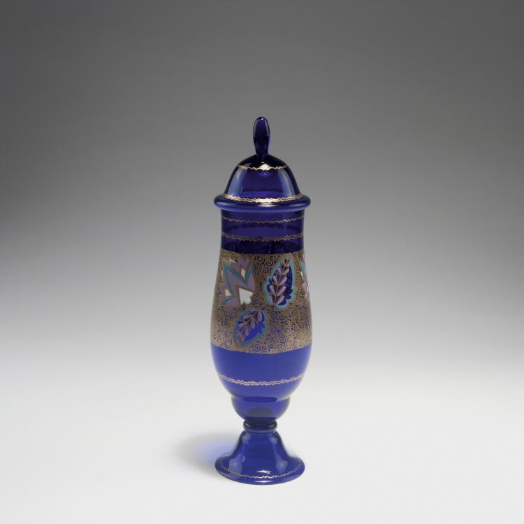 Hauptbild zu Objekt, Deckelpokal, um 1925, Beyerl, Bernhardine, M&uuml;nchen (zugeschrieben), 126 294