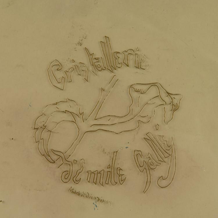 Bild 3 zu Objekt, Tablett 'Dahlias', 1890-94, Gall&eacute;, Emile, Nancy, 126 129