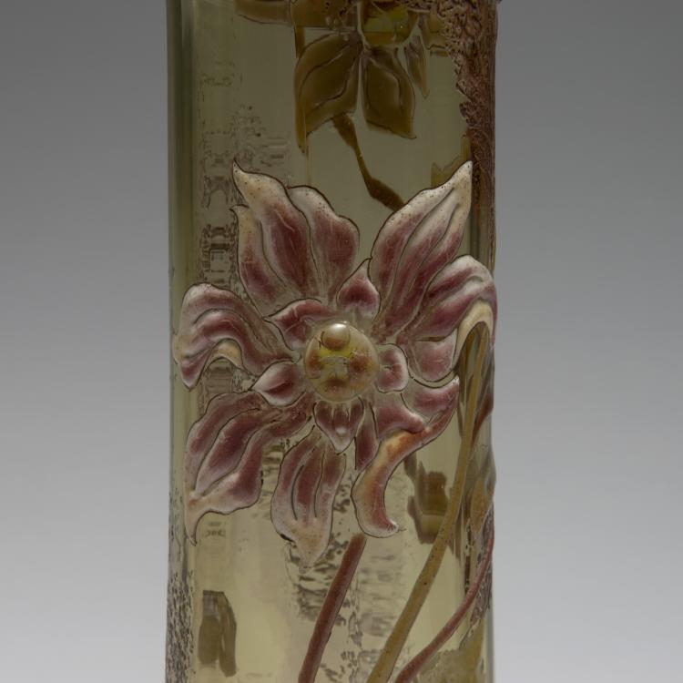 Bild 2 zu Objekt, Stangenvase 'Dahlias', 1890-94, Gall&eacute;, Emile, Nancy, 126 130