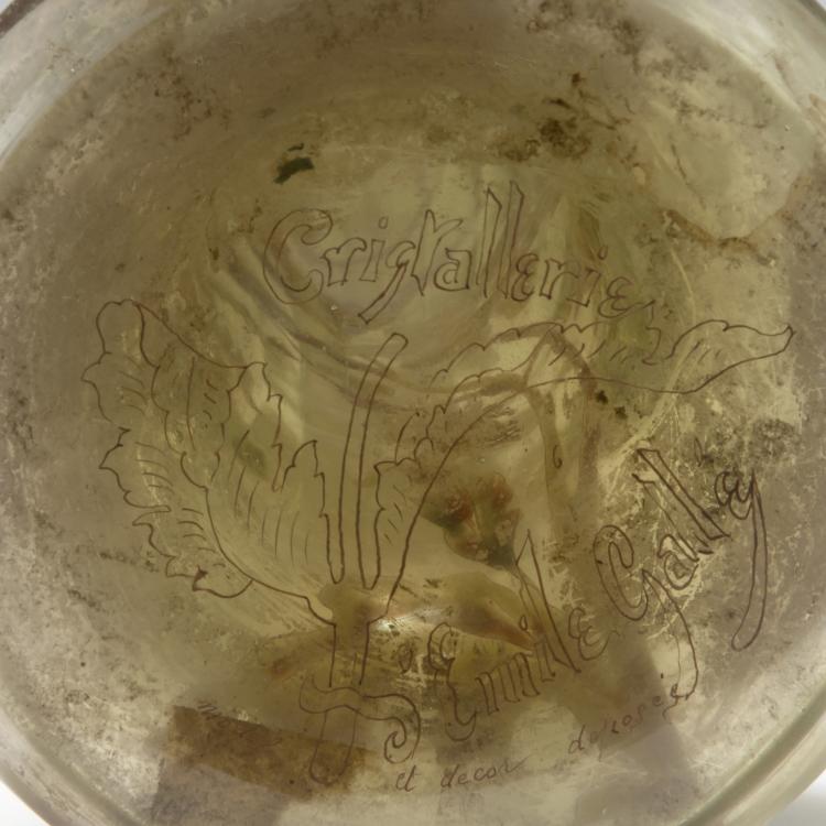 Bild 3 zu Objekt, Stangenvase 'Dahlias', 1890-94, Gall&eacute;, Emile, Nancy, 126 130