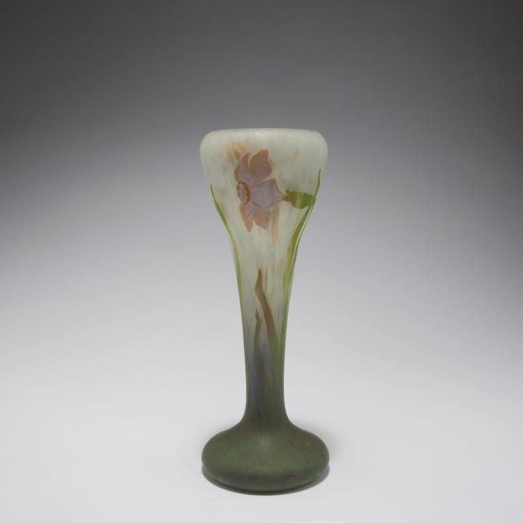 Bild 1 zu Objekt, 'Narcisses' vase, 1910, Daum Fr&egrave;res, Nancy, 126 62