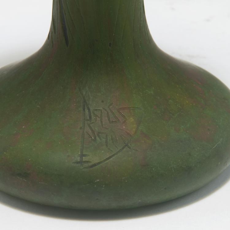 Bild 2 zu Objekt, 'Narcisses' vase, 1910, Daum Fr&egrave;res, Nancy, 126 62