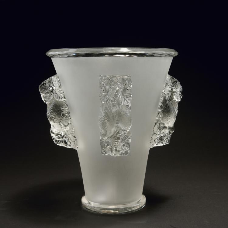 Hauptbild zu Objekt, Vase 'Saint-&Eacute;milion, 1942, Lalique, Ren&eacute;, Wingen-sur-Moder, 126 217