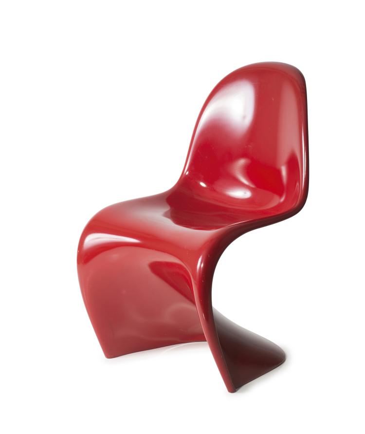 Hauptbild zu Objekt, 'Panton' chair, 1962/67, Verner Panton, Vitra, Weil am Rhein, 127B 483