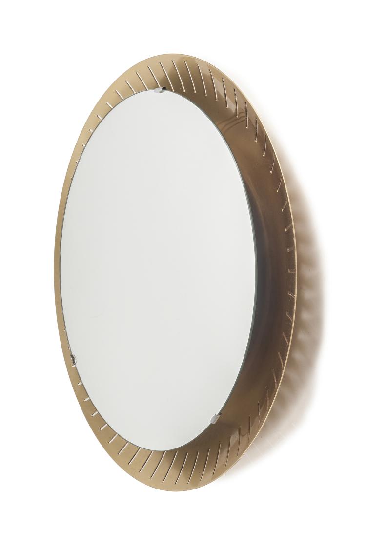 Hauptbild zu Objekt, Illuminated mirror, 1950s, Stilnovo, Mailand (zugeschrieben), 127A 105