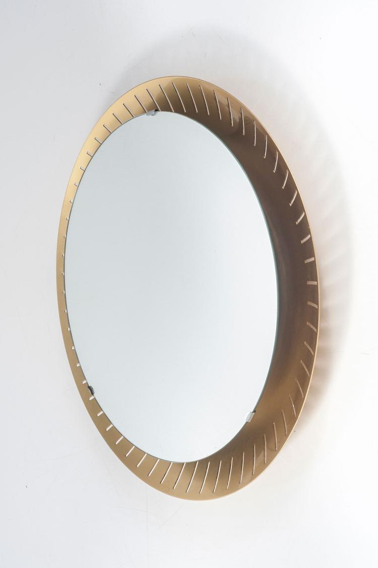 Bild 1 zu Objekt, Illuminated mirror, 1950s, Stilnovo, Mailand (zugeschrieben), 127A 105
