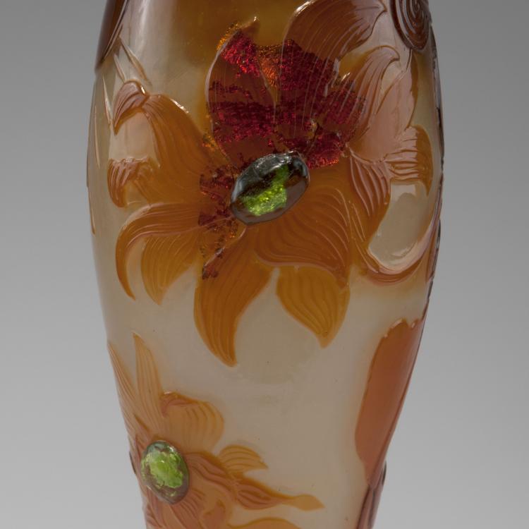 Bild 1 zu Objekt, 'Soleil' vase, 1894, Gall&eacute;, Emile, Nancy, 129 145