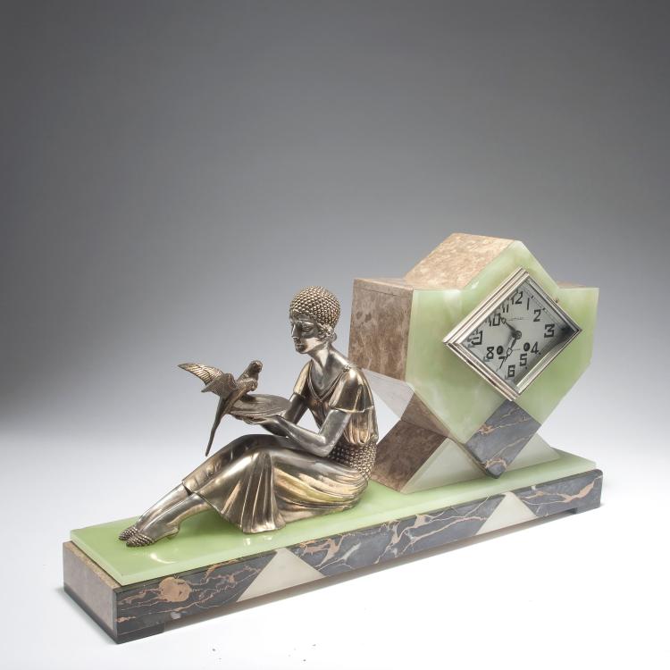 Bild 1 zu Objekt, Mantle clock, c1930, Dem&egrave;tre H. Chiparus, Chiparus, Dem&egrave;tre H. (nach), 126 405