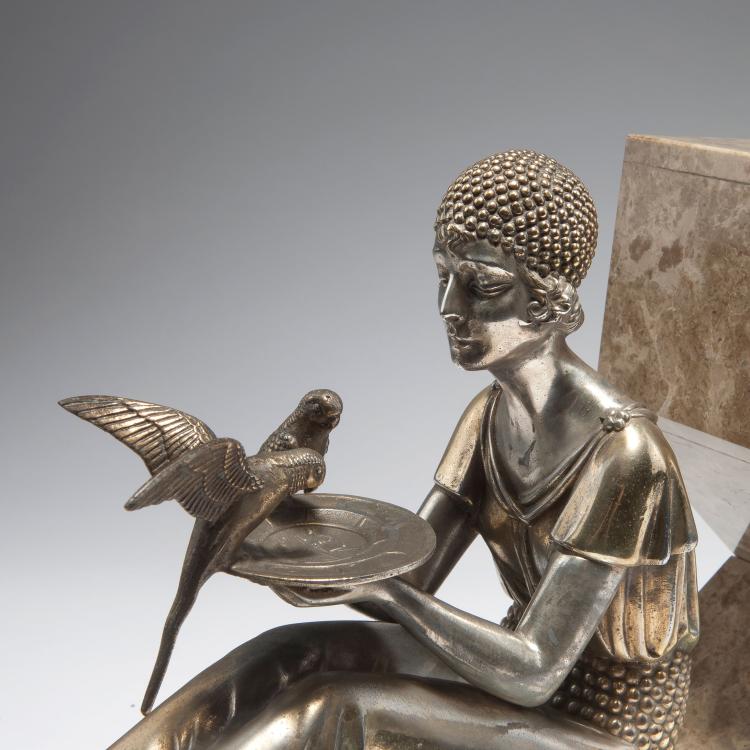 Bild 2 zu Objekt, Mantle clock, c1930, Dem&egrave;tre H. Chiparus, Chiparus, Dem&egrave;tre H. (nach), 126 405