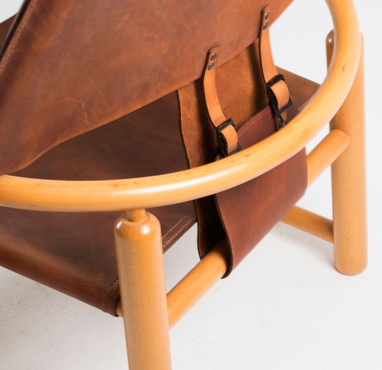 Bild 4 zu Objekt, Zwei Armlehnsessel 'G23' mit Beistelltisch, 1974, Werther Toffoloni, Germa Mobili, Italien, 127A 247