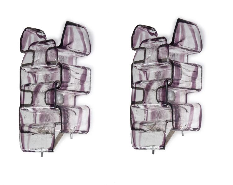 Hauptbild zu Objekt, Two brackets, 1960s, Murano, 127A 131